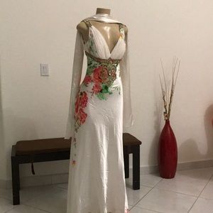 Coli Couture - Floral silk  elegant dress